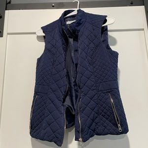 New York & Co Navy Blue Vest